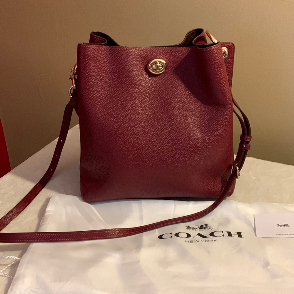Coach leather bag